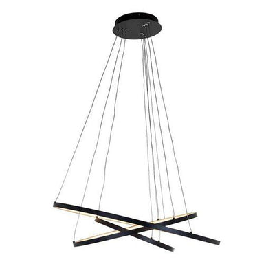 Ричмонд интерьерс дизайн висящая лампа Амира Блэк