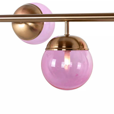 Richmond Interiors Design Hanging Lamp Bente Rosa (Brushed Gold)