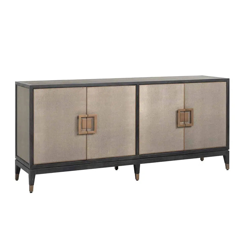 Richmond Interiors Sideboard Bloomingville 4-türig (Gold)-sideboard-Stil-Ambiente-8720621605287