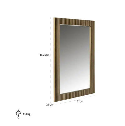 Richmond Interiors Spiegel Ironville 86ø (złoto)
