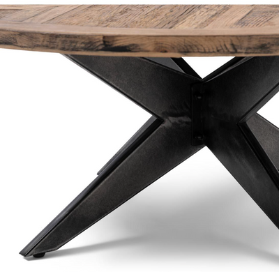 Riviera Maison Couchtisch Falcon Crest, Ø100-8720142297237-Stil-Ambiente-483950