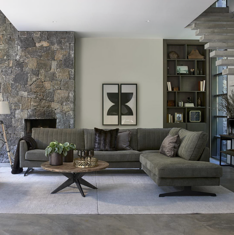 Riviera Maison Couchtisch Falcon Crest, Ø100-8720142297237-Stil-Ambiente-483950