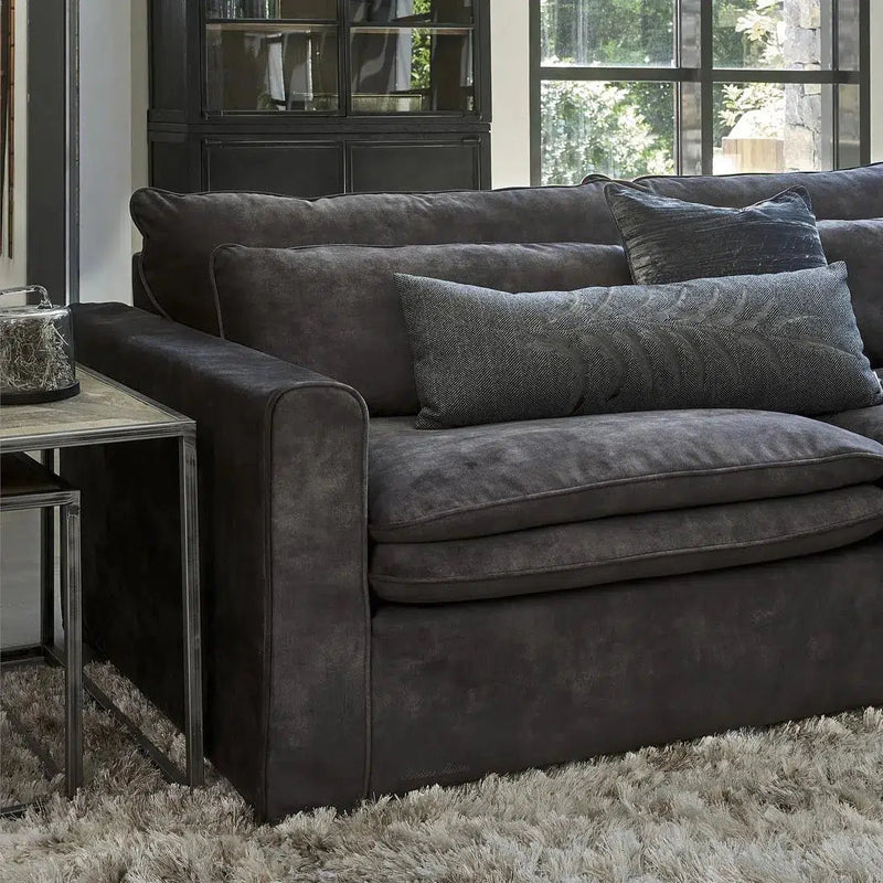 Riviera Maison Ecksofa rechts Continental, Grimaldi Grey-Riviera Maison-8720142055950-Stil-Ambiente-6402011