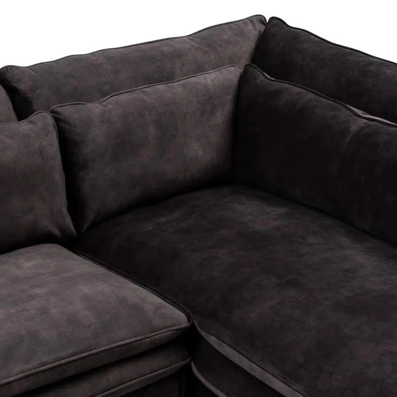 Riviera Maison Ecksofa rechts Continental, Grimaldi Grey-Riviera Maison-8720142055950-Stil-Ambiente-6402011