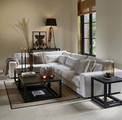 Riviera Maison Stephen Corner Arm Left, rich tweed, antique white-8720142027698-Stil-Ambiente-6515001