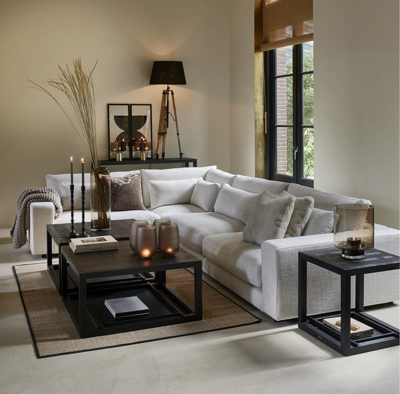 Riviera Maison Stephen Corner Arm Left, rich tweed, antique white-8720142027698-Stil-Ambiente-6515001