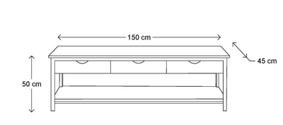 Riviera Maison TV-Möbel Shelter Island-8718056462087-Stil-Ambiente-322140