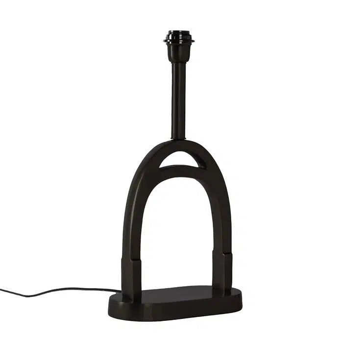 Adamsbro Tischlampe Metall Schwarz Steigbügel Stirrup Equestrian Colle