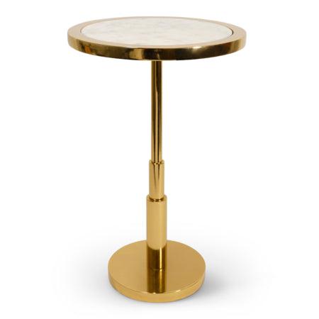 Authentic Models Cocktail table, gold side table