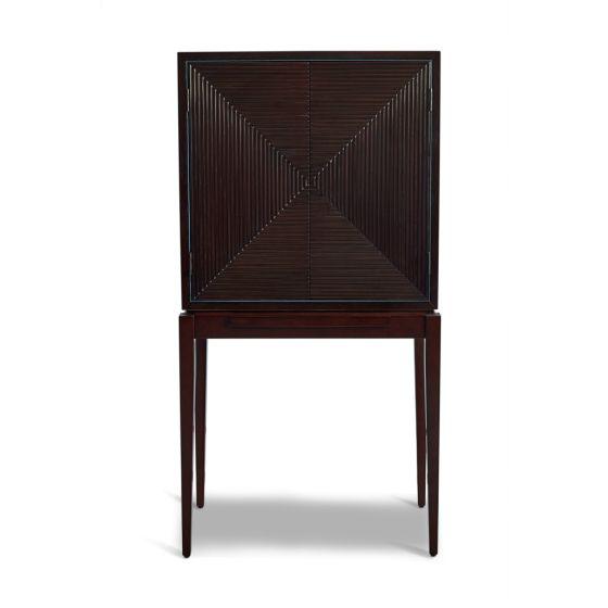 Authentic Models Art Decor Liquor Cabinet Brown | 5%code