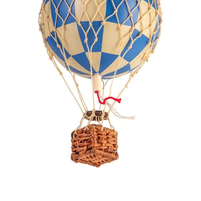 Authentic Models Balloon Floating the Skies, Blau Check, Heißluftballon S-AP160CB-Authentic Models-781934584353-Stil-Ambiente