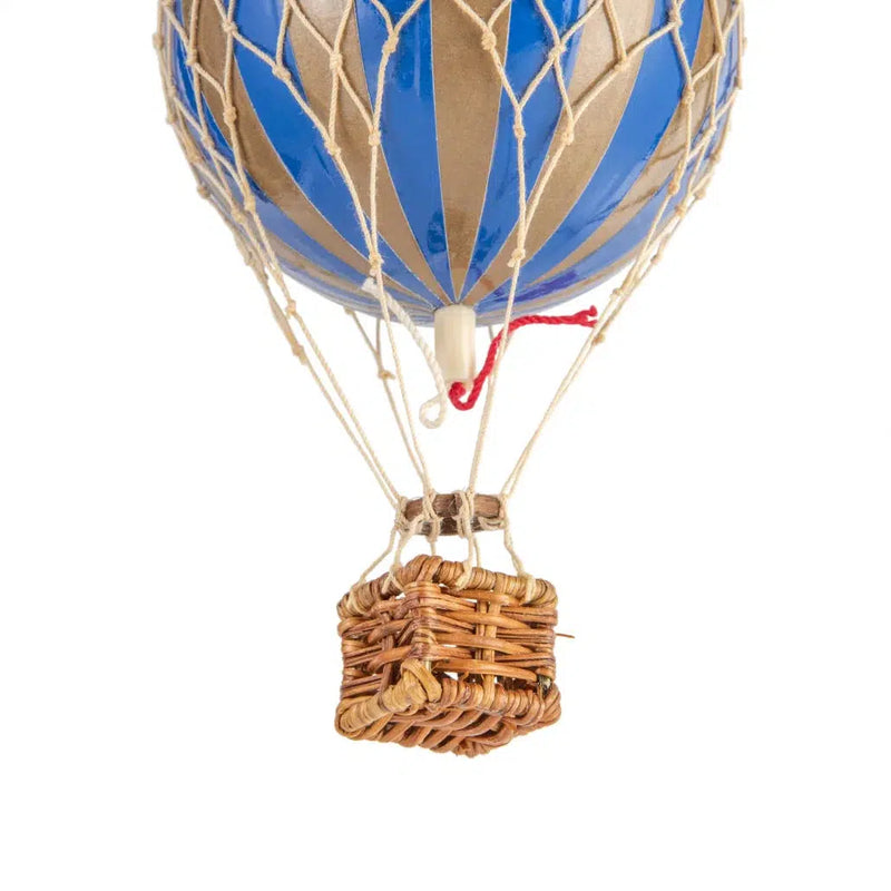 Authentic Models Balloon Floating the Skies, Gold Blau, Heißluftballon S-AP160GB-Authentic Models-781934580638-Stil-Ambiente