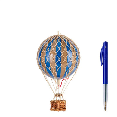 Authentic Models Balloon Floating the Skies, Gold Blau, Heißluftballon S-AP160GB-Authentic Models-781934580638-Stil-Ambiente