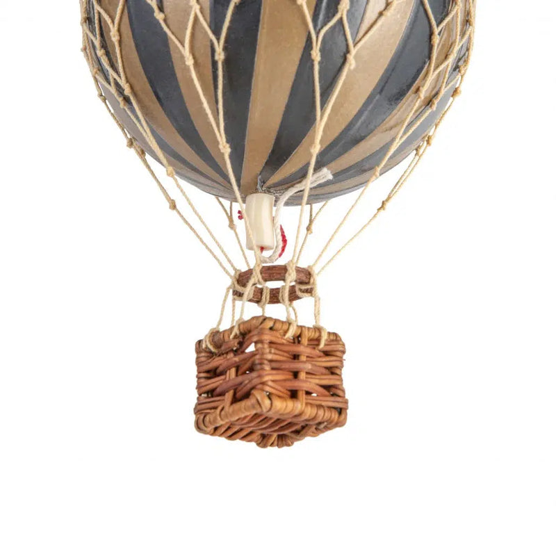 Authentic Models Balloon Floating the Skies, Gold Schwarz, Heißluftballon S-AP160GK-Authentic Models-Stil-Ambiente