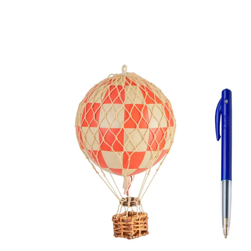 Authentic Models Balloon Floating the Skies, Rot Check, Heißluftballon S-AP160CR-Authentic Models-781934584360-Stil-Ambiente