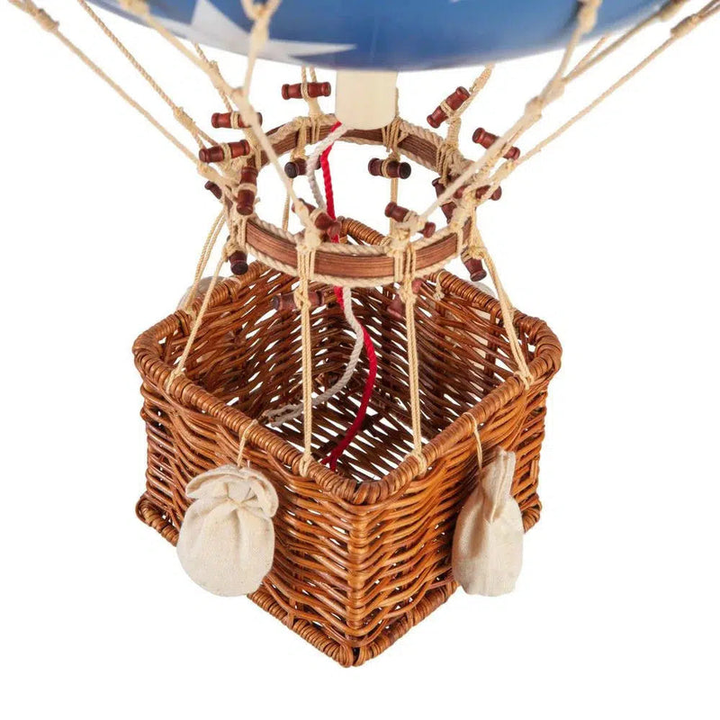 Authentic Models Balloon ROYAL AERO, Blau mit Sternen Heißluftballon L-AP163BS-Authentic Models-Stil-Ambiente