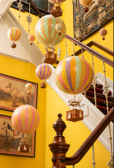 Authentic Models Balloon ROYAL AERO, Rainbow Pastel Heißluftballon L-AP163F-Authentic Models-Stil-Ambiente