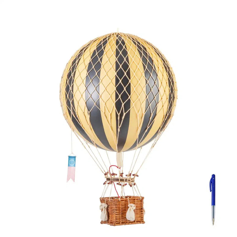 Authentic Models Balloon ROYAL AERO, Schwarz Heißluftballon L-AP163K-Authentic Models-Stil-Ambiente