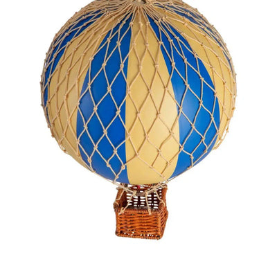 Authentic Models Balloon TRAVELS LIGHT, Blau Doppel Heißluftballon M-Ap161DB-Authentic Models-781934584278-Stil-Ambiente