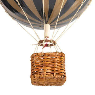Authentic Models Balloon TRAVELS LIGHT, Gold Black, Heißluftballon M-AP161GK-Authentic Models-781934580737-Stil-Ambiente