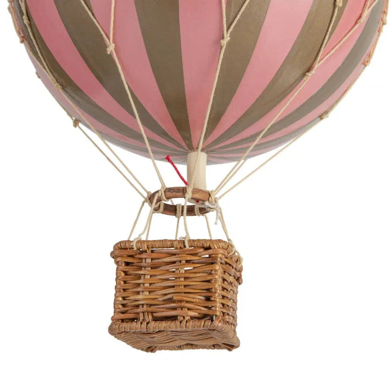 Authentic Models Balloon TRAVELS LIGHT, Gold Pink Heißluftballon M-AP161GP-Authentic Models-781934580744-Stil-Ambiente