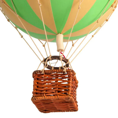 Authentic Models Balloon TRAVELS LIGHT, Grün Dopppel, Heißluftballon M-AP161DG-Authentic Models-781934584292-Stil-Ambiente