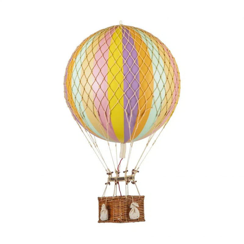Authentic Models Balloon TRAVELS LIGHT, Rainbow Pastel, Heißluftballon M-AP161F-Authentic Models-781934582502-Stil-Ambiente