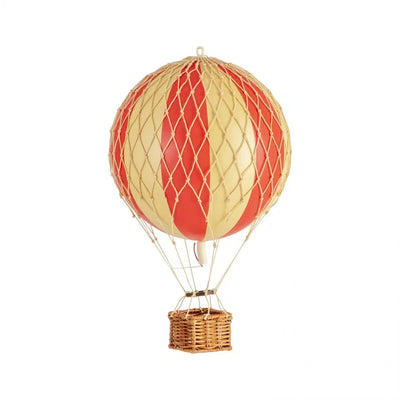Authentic Models Balloon TRAVELS LIGHT, Rot Dopppel, Heißluftballon M-AP161DR-Authentic Models-Stil-Ambiente