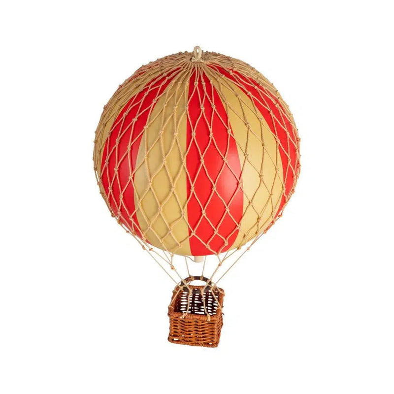 Authentic Models Balloon TRAVELS LIGHT, Rot Dopppel, Heißluftballon M-AP161DR-Authentic Models-Stil-Ambiente