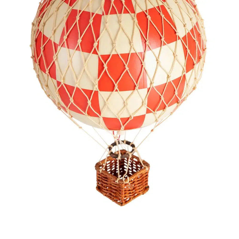 Authentic Models Balloon TRAVELS LIGHT, Rot, Heißluftballon M-AP161CR-Authentic Models-Stil-Ambiente