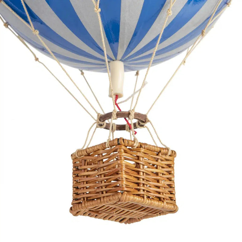 Authentic Models Balloon TRAVELS LIGHT, Silver Blue, Heißluftballon M-AP161SB-Authentic Models-Stil-Ambiente