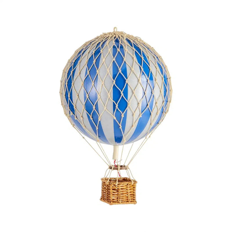 Authentic Models Balloon TRAVELS LIGHT, Silver Blue, Heißluftballon M-AP161SB-Authentic Models-Stil-Ambiente