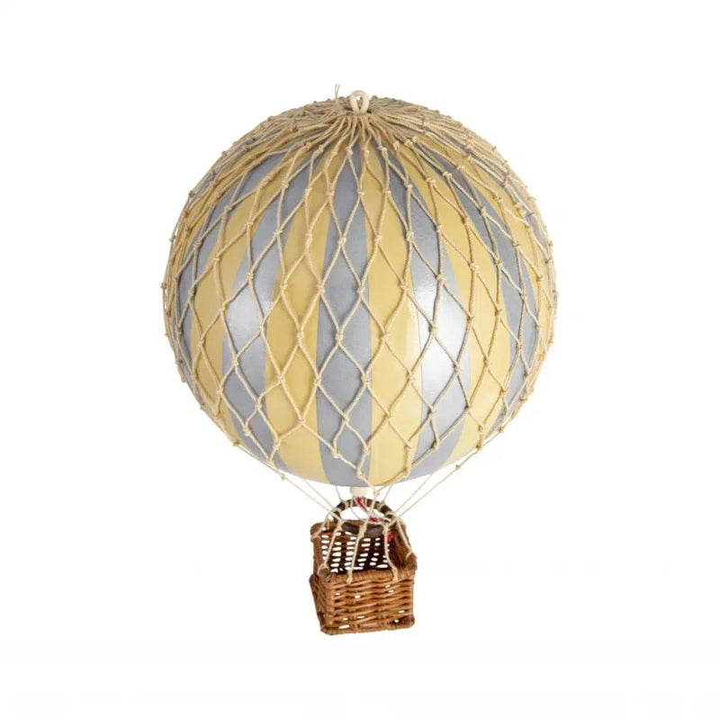 Authentic Models Balloon TRAVELS LIGHT, Silver Ivory, Heißluftballon M-AP161SI-Authentic Models-781934580775-Stil-Ambiente