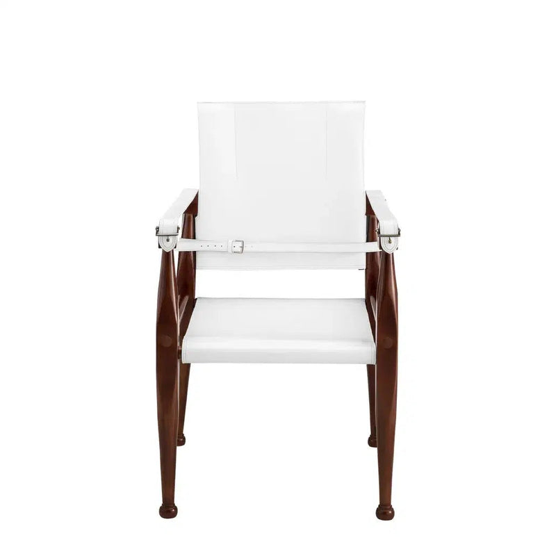 Authentic Models Bridle Leather Campaign Chair White-MF122W-Authentic Models-781934585251-Stil-Ambiente