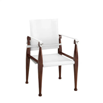 Authentic Models Bridle Leather Campaign Chair White-MF122W-Authentic Models-781934585251-Stil-Ambiente