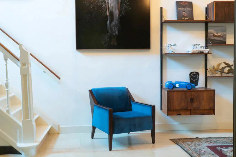 Authentic Models Club Lounge Chair, Velvet-MF405-Authentic Models-781934586500-Stil-Ambiente