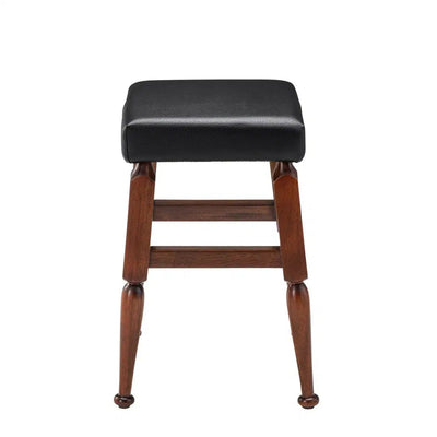 Authentic Models MAYAN LOW BARSTOOL, BLACK-MF174-Authentic Models-781934584902-Stil-Ambiente