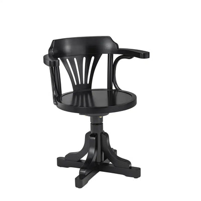 Authentic Models Purser's Chair, Black-MF081B-Authentic Models-781934584957-Stil-Ambiente