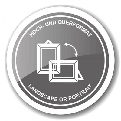 Edzard Fotorahmen Bilderrahmen Angers für Foto 13 x 18 cm, Echtsilber-Bilderrahmen-Stil-Ambiente-9708