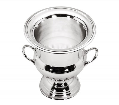 Edzard Queen Anne Flaschenkühler, mit Griffen, schwerversilbert, Höhe 26 cm-Sektkühler-Stil-Ambiente-34956758