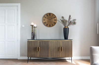 Richmond Interiors Credenza Ironville a 4 ante (oro)
