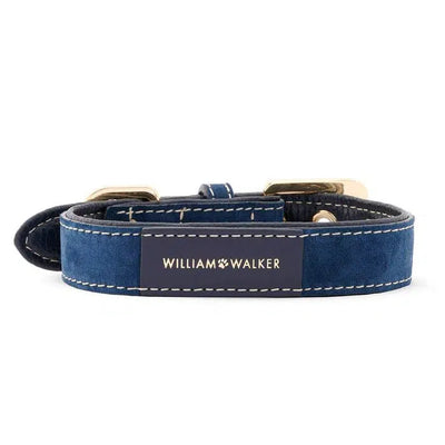 William Walker Hundehalsband Collar Lederhalsband Midnight Blue Blau Halsband Dogwear Dog Collection-William Walker-110004-Stil-Ambiente